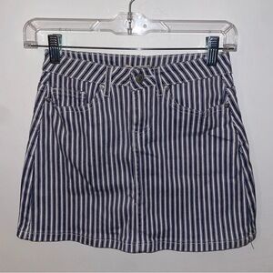 Sky and Sparrow Striped Skirt